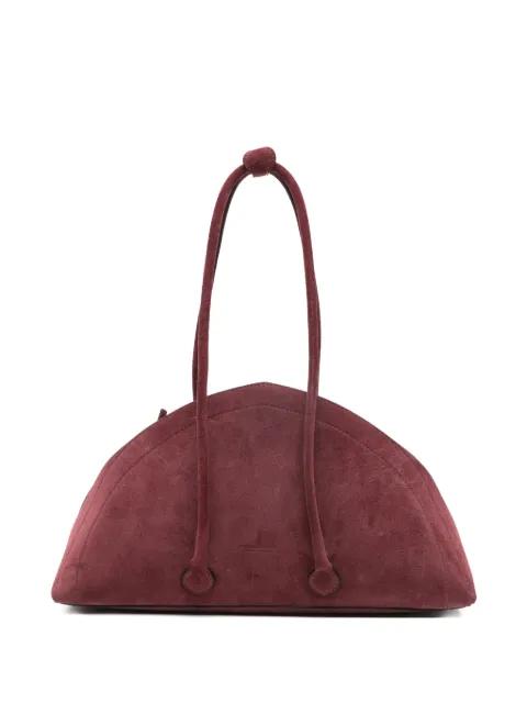 suede shoulder bag by FEDERICO CINA