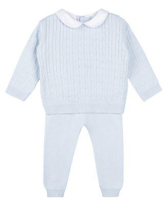 Boys' Peter Pan Cable Knit Set - Baby by FELTMAN BROTHERS