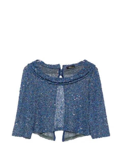 sequin embellished blouse by FELY CAMPO