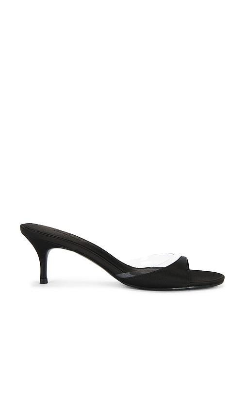 FEMME LA Capri Slipper in Black by FEMME LA