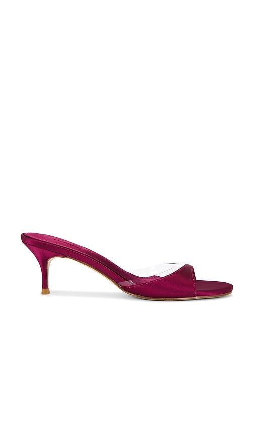 FEMME LA Capri Slipper in Wine by FEMME LA