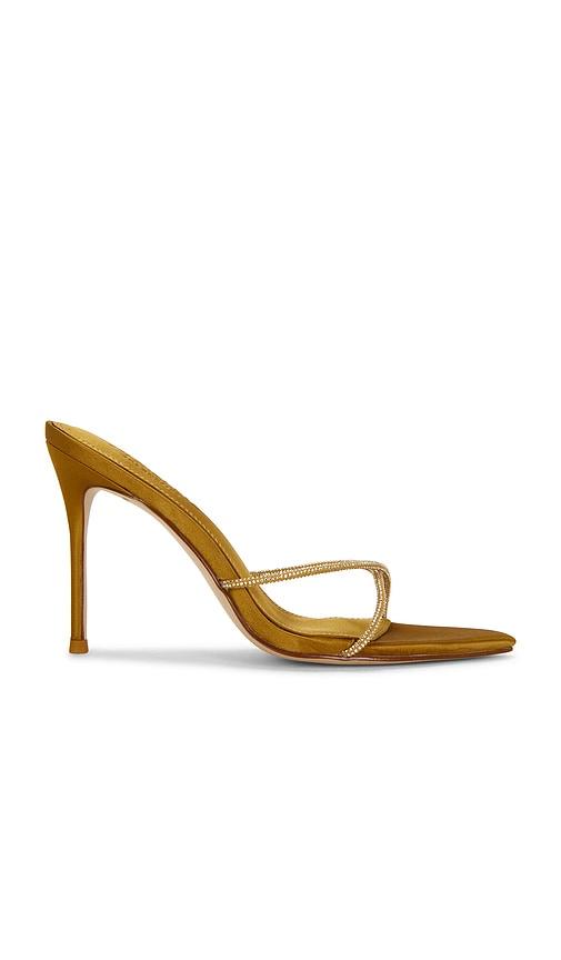FEMME LA Donatella Mule in Olive by FEMME LA