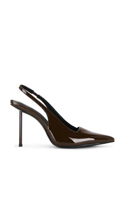 FEMME LA G63 Slingback Pump in Chocolate by FEMME LA