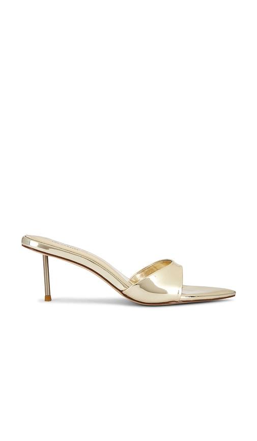 FEMME LA Marseille Slipper in Metallic Gold by FEMME LA