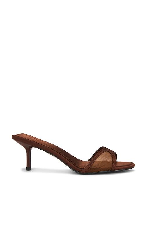 FEMME LA Monaco Slipper in Brown by FEMME LA