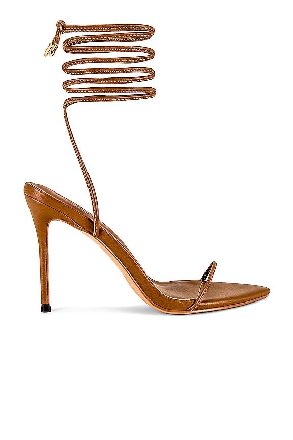 FEMME LA The Luce 100 Sandal in Brown by FEMME LA