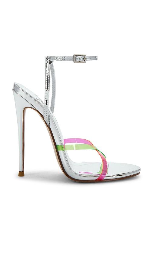 FEMME LA x REVOLVE Ale Sandal in Metallic Silver by FEMME LA