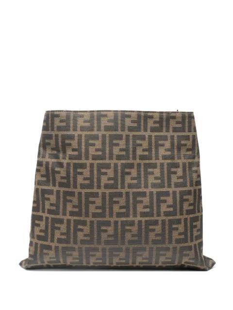 1990-2010s Zucca metal-handle bag by FENDI