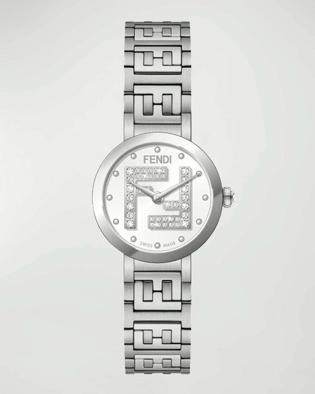 19mm Forever Fendi FF Diamond Bracelet Watch by FENDI