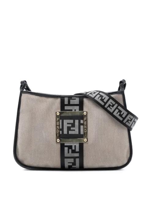 2000-2010 Canvas Zucca crossbody bag by FENDI