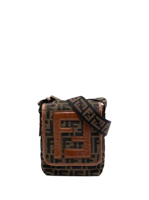 2000-2010 Mini FF Zucca Canvas crossbody bag by FENDI