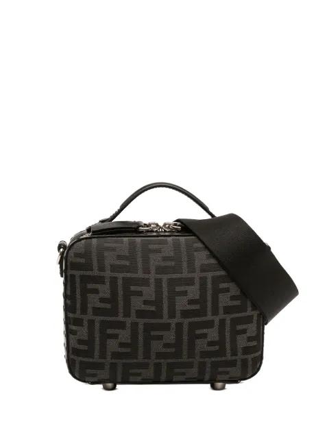 2000-2010 Mini Zucca Canvas Suitcase Bag satchel by FENDI