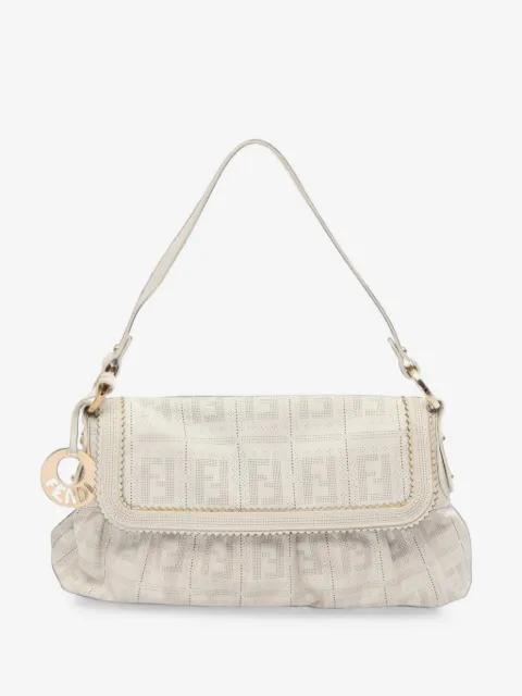 2000-2010 Perforated Chef hobo bag by FENDI