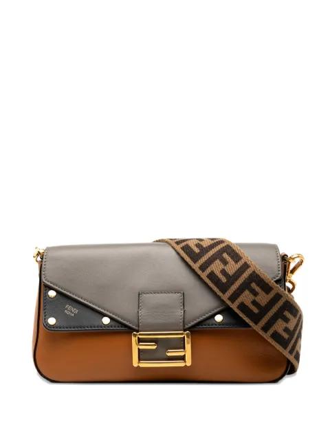 2000-2010 Vitello Grace FF 1974 Baguette crossbody bag by FENDI