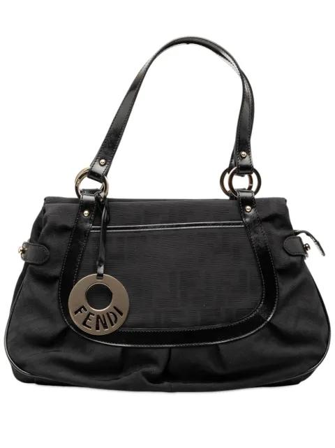 2000-2010 Zucca Canvas Chef shoulder bag by FENDI