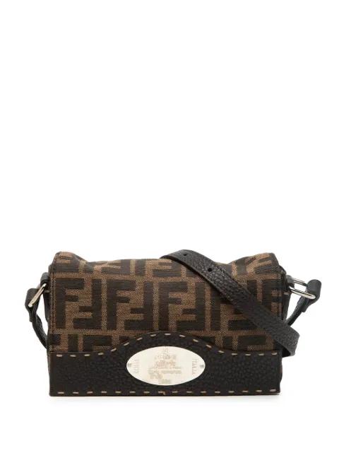 2000-2010 Zucca Canvas Selleria crossbody bag by FENDI