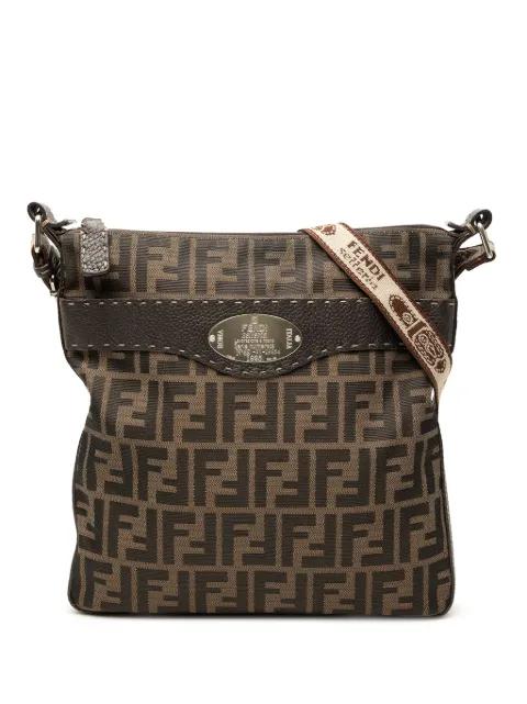 2000-2010 Zucca Canvas Selleria crossbody bag by FENDI