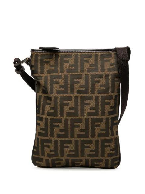 2000-2010 Zucca Canvas crossbody bag by FENDI
