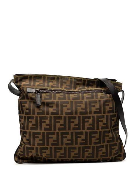 2000-2010 Zucca Canvas crossbody bag by FENDI