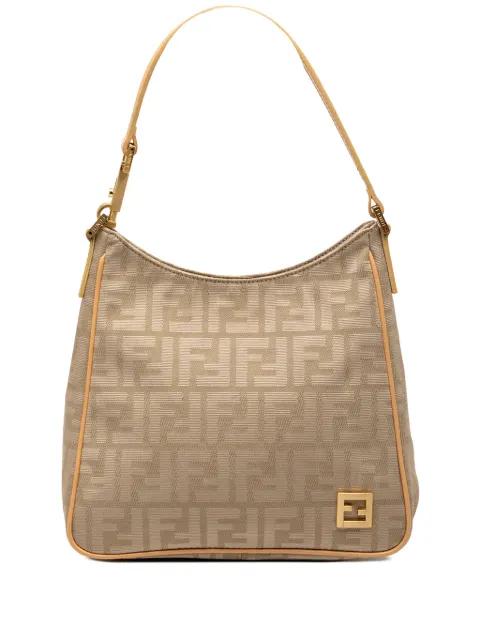 2000-2010 Zucca Canvas shoulder bag by FENDI