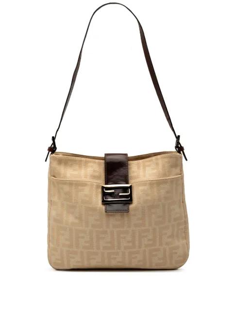 2000-2010 Zucca Canvas shoulder bag by FENDI