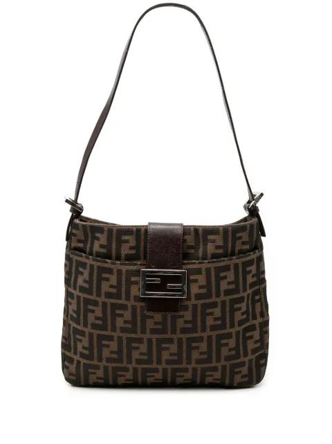 2000-2010 Zucca Canvas shoulder bag by FENDI