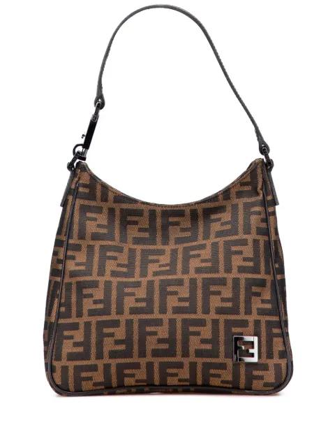2000-2010 Zucca Canvas shoulder bag by FENDI