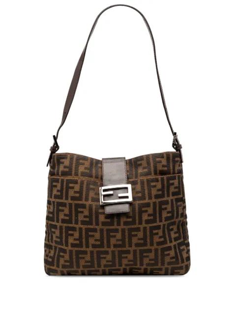 2000-2010 Zucca Canvas shoulder bag by FENDI