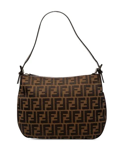 2000-2010 Zucca Canvas shoulder bag by FENDI