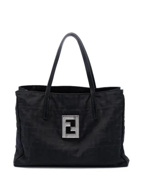 2000-2010 Zucca Canvas tote bag by FENDI