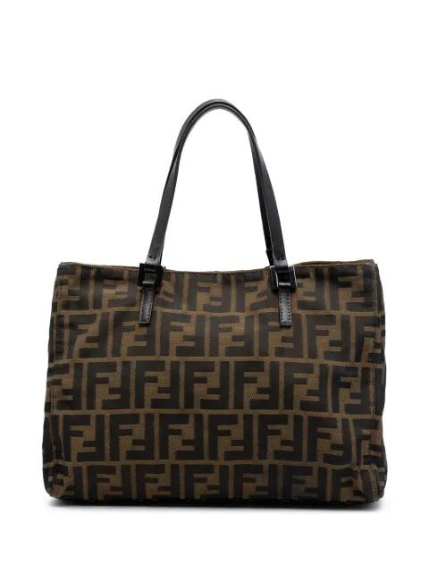 2000-2010 Zucca Canvas tote bag by FENDI