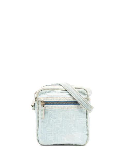2000-2010 Zucca Denim crossbody bag by FENDI