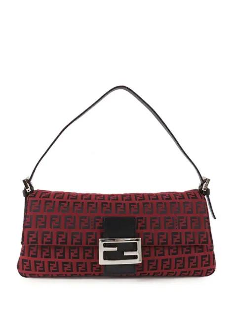 2000-2010 Zucchino Canvas Baguette shoulder bag by FENDI
