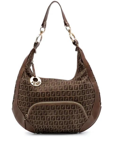 2000-2010 Zucchino Canvas Chef Pocket hobo bag by FENDI
