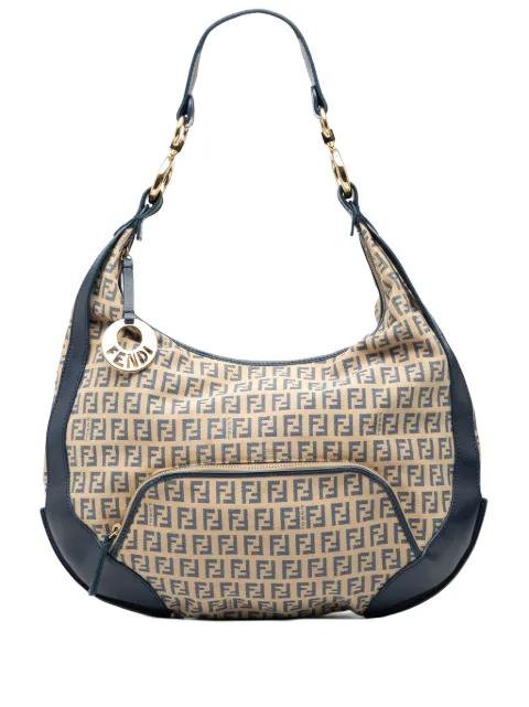 2000-2010 Zucchino Canvas Chef Pocket hobo bag by FENDI
