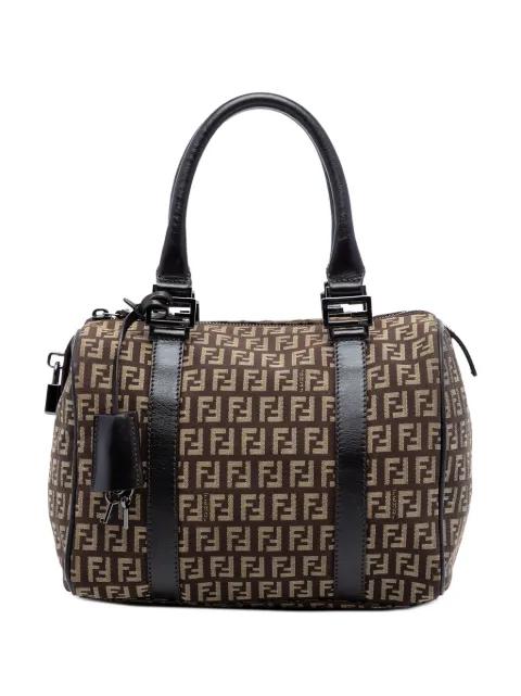 2000-2010 Zucchino Canvas Forever boston bag by FENDI
