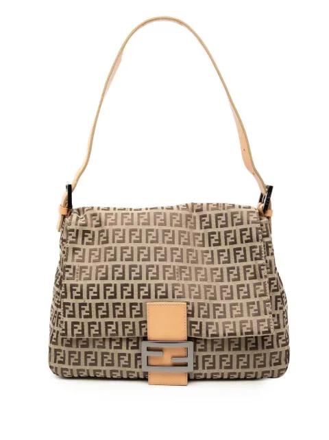 2000-2010 Zucchino Canvas Mamma Forever shoulder bag by FENDI 2000-2010 Zucchino Canvas Mamma Forever shoulder bag by FENDI