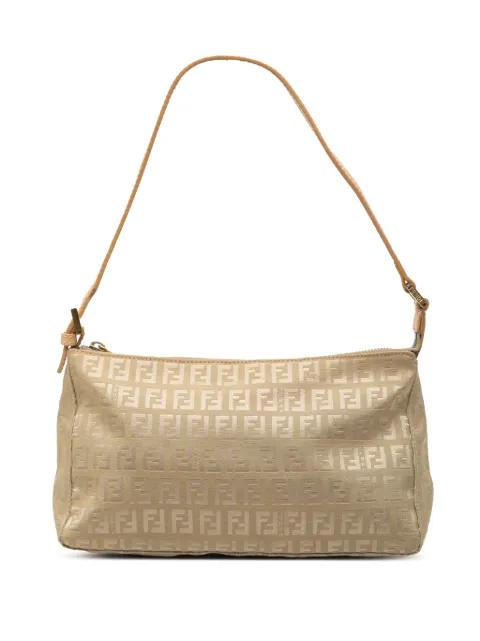 2000-2010 Zucchino Canvas Pochette shoulder bag by FENDI