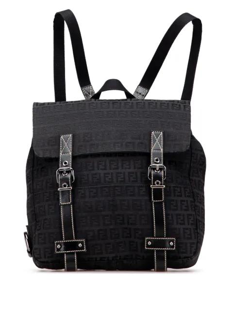 2000-2010 Zucchino Canvas backpack by FENDI