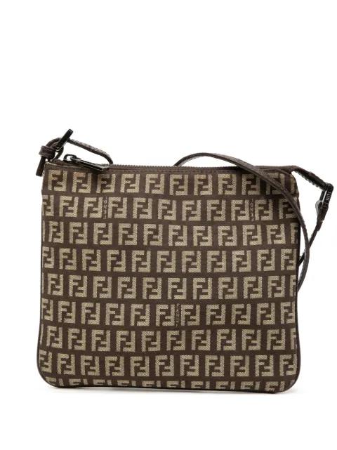 2000-2010 Zucchino Canvas crossbody bag by FENDI