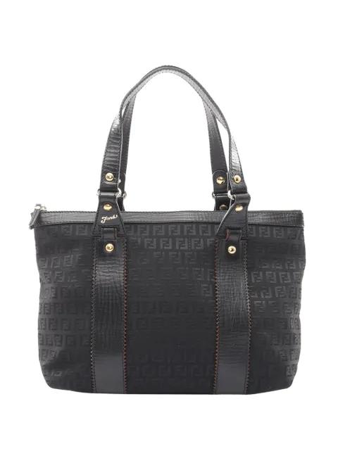 2000-2010 Zucchino Canvas handbag by FENDI