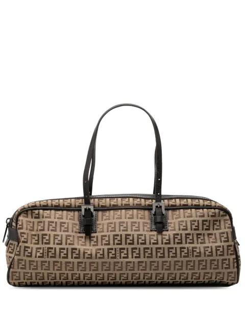 2000-2010 Zucchino Canvas handbag by FENDI