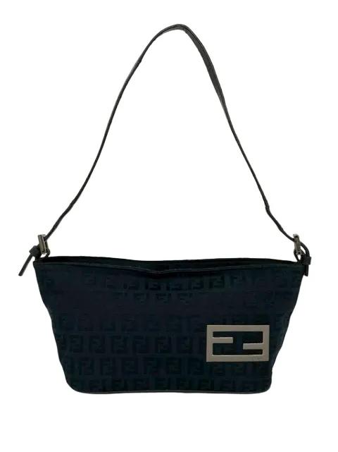 2000-2010 Zucchino Canvas shoulder bag by FENDI