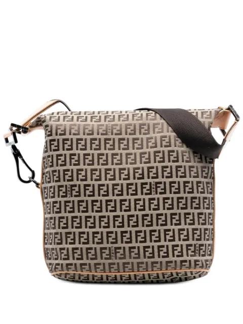 2000-2010 Zucchino Canvas shoulder bag by FENDI