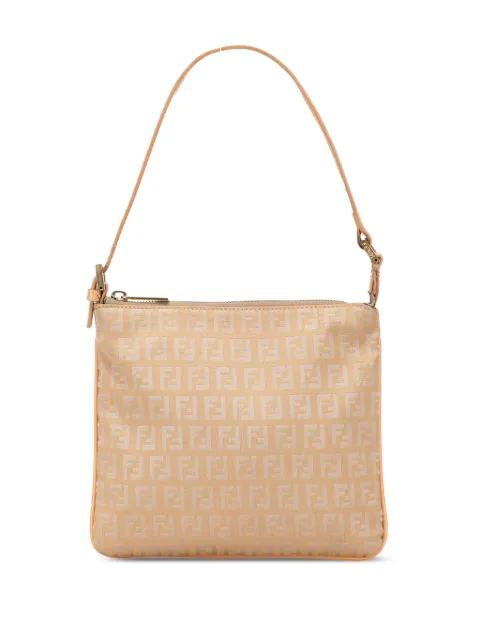 2000-2010 Zucchino Canvas shoulder bag by FENDI