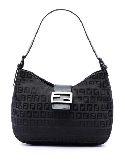 2000-2010 Zucchino Canvas shoulder bag by FENDI