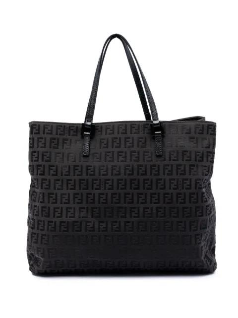 2000-2010 Zucchino Canvas tote bag by FENDI