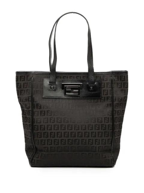 2000-2010 Zucchino Canvas tote bag by FENDI