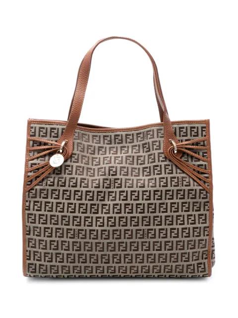2000-2010 Zucchino Canvas tote bag by FENDI