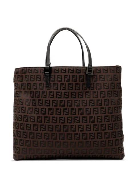 2000-2010 Zucchino Canvas tote bag by FENDI